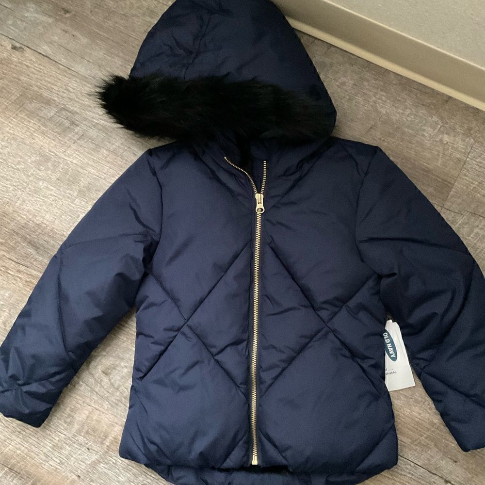 Old Navy Toddler Girls Jacket NEW WITH TAGS - Picture 2 of 7
